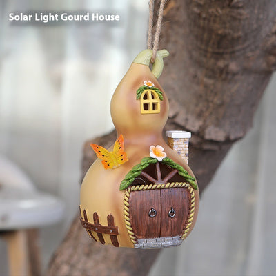 Lámpara Solar Colgante Decorativa para Árbol - Diseño Calabaza Exterior - Image 9