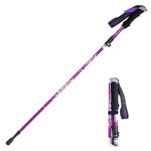 Bastones de Trekking Ultraligeros Ajustables 5 Secciones - Postes Anti Impacto - Image 13