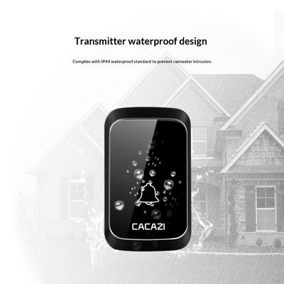 Timbre Inalámbrico Resistente al Agua con Batería para el Hogar - Image 2