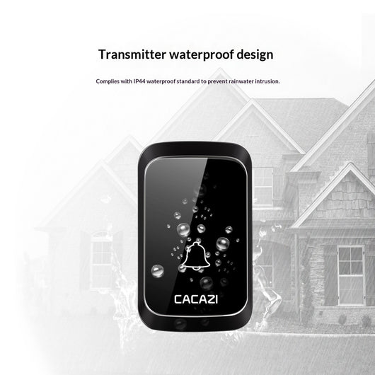 Timbre Inalámbrico Resistente al Agua con Batería para el Hogar - Image 2