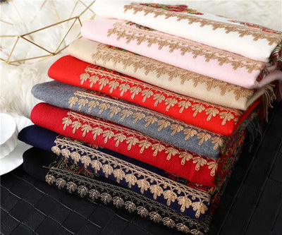 Bufanda Estilo Tradicional Chino - Colección Versátil de Chales - Image 8
