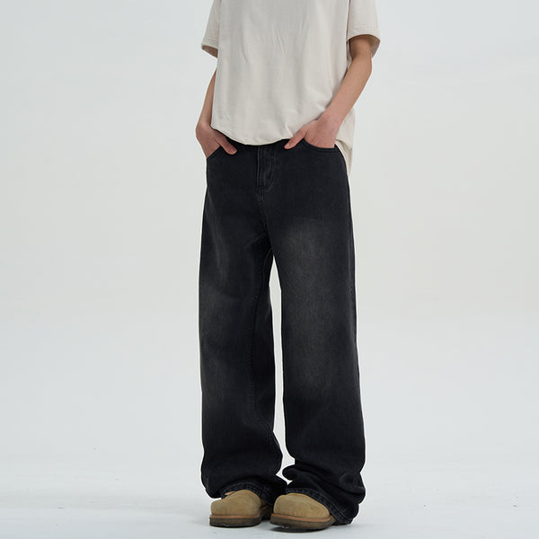 Pantalones Jeans Negros Slim Fit Hombre - Estilo Casual Vintage