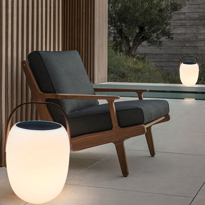 Lámpara Solar Portátil para Patio - Iluminación Exterior Decorativa