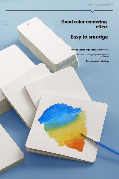 Tarjetas Postales de Papel Acuarela 300g Blanco - Image 20