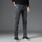 Pantalones de Vestir Holgados Rectos Invierno Gruesos para Hombre