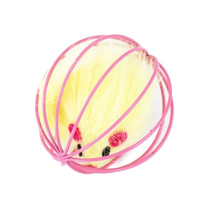 Juguete Interactivo de Jaula para Gatos - Peluche Divertido para Mascotas - Image 5