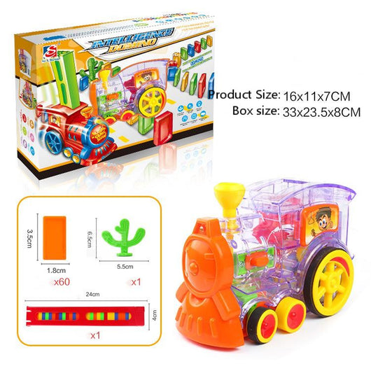 Tren Eléctrico Dominó Puzzle con Luces, Sonidos y Música Automática - Image 7