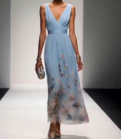 Vestido de Noche Elegante Escote V Sofisticado - Image 17