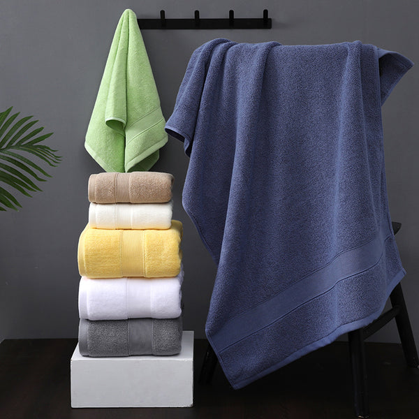 Toalla de Baño 100% Algodón Absorbente de Secado Rápido