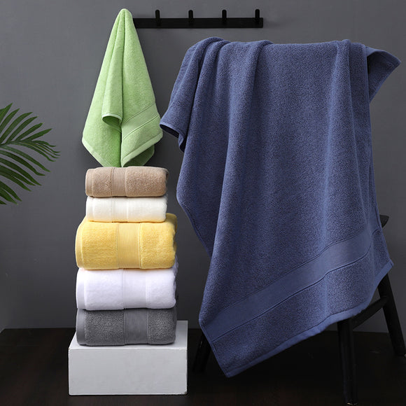 Toalla de Baño 100% Algodón Absorbente de Secado Rápido