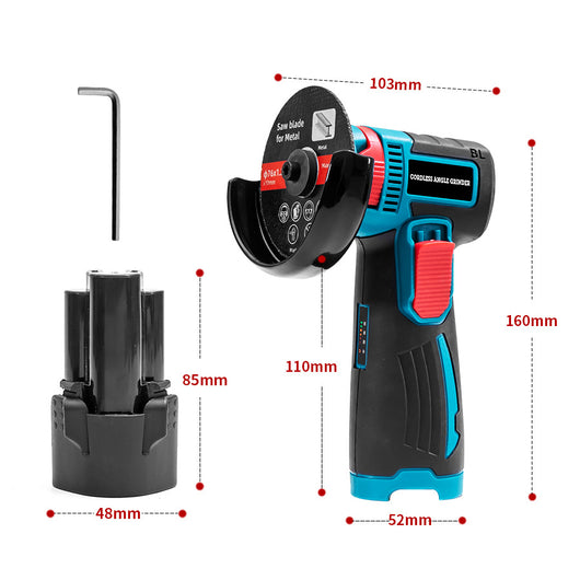 Amoladora Angular Compacta Inalámbrica de Litio - Image 14