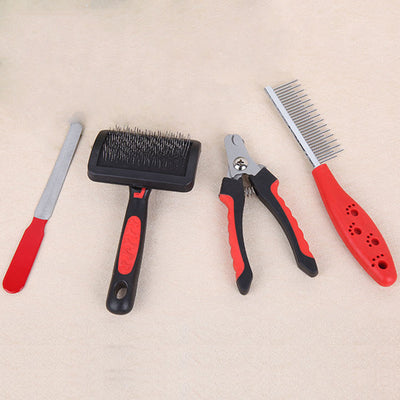 Kit Completo de Aseo Canino: Peine, Cepillo, Cortauñas y Lima - Image 9
