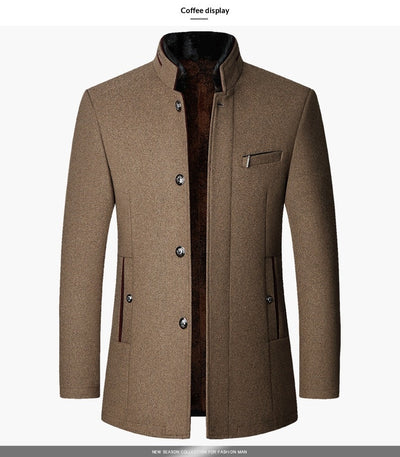 Chaqueta Casual para Hombre con Cuello de Pie - Image 7