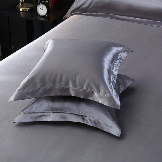 Funda de Almohada Cuadrada de Seda Pura - Image 5