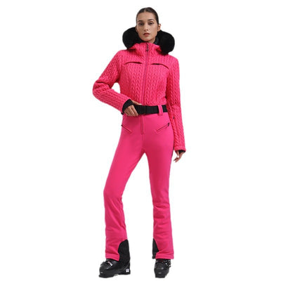 Traje de Esquí Térmico Impermeable para Mujer - Protección Total en Montaña - Image 5