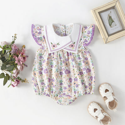 Enterizo Floral Minimalista Estilo Western para Bebé - Image 14