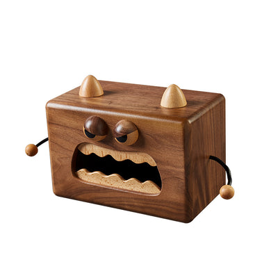 Dispensador de Pañuelos Infantil de Madera con Diseño Cartoon - Image 4