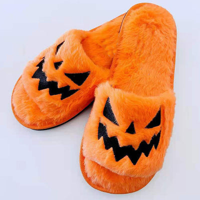 Pantuflas Cálidas de Invierno Halloween para Mujer - Cómodas y Adorables - Image 5
