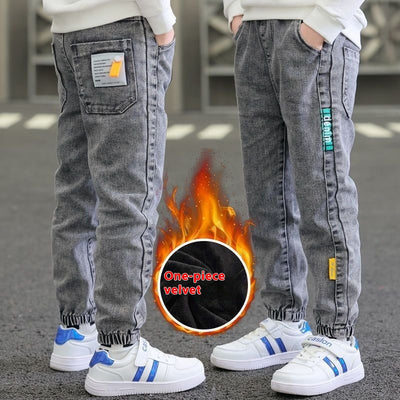 Pantalones Cálidos de Invierno con Forro Polar para Primavera y Otoño - Image 10