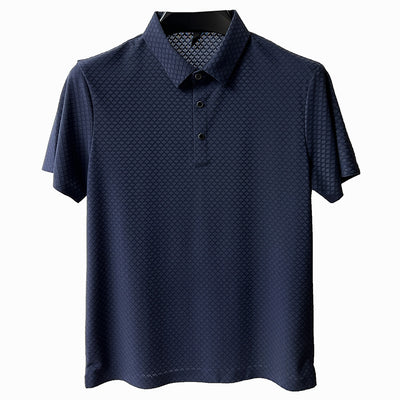 Polo Manga Corta Ice Silk Waffle para Hombre - Image 5