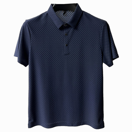 Polo Manga Corta Ice Silk Waffle para Hombre - Image 5