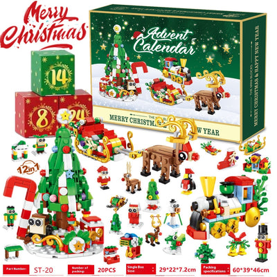 Juego de Bloques de Construcción Navideño - Caja de Regalo Perfecta - Image 2