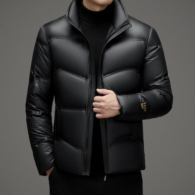 Abrigo Acolchado para Hombre Invierno - Chaqueta Térmica con Cuello Alto - Image 23