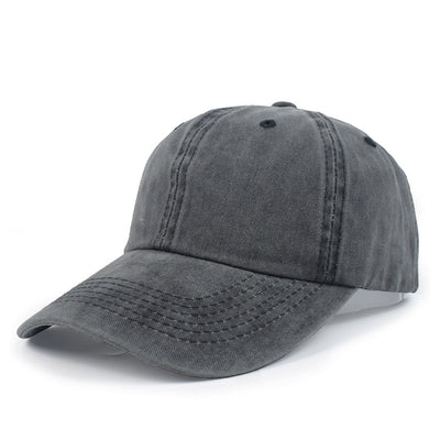 Gorra de Mezclilla Vintage con Visera Curva - Protección Solar Retro - Image 3