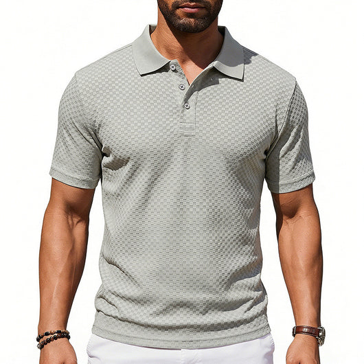 Polo Cuadros Hombre Transpirable Casual - Image 26