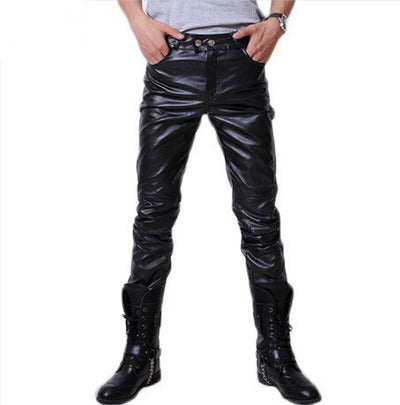 Pantalones Casuales Bronce Brillante con Efecto Metalizado - Image 9