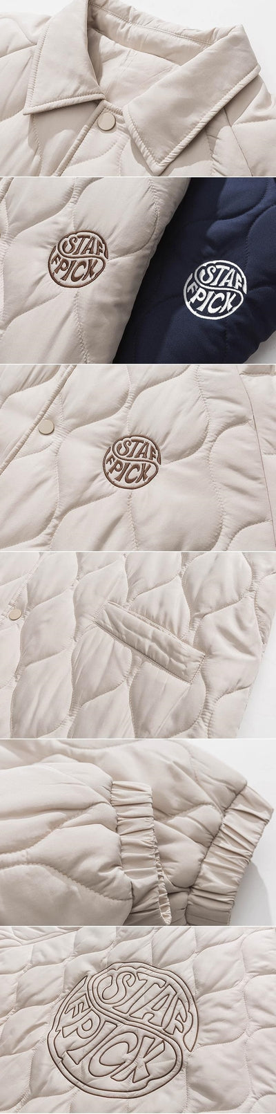 Conjunto Polo de Algodón Lingge con Diseño Decorativo para Hombre - Invierno - Image 12