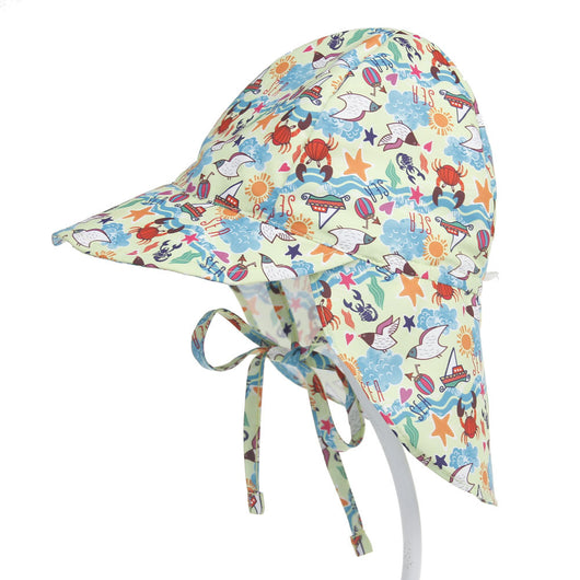 Gorro Infantil de Ala Ancha Protección UV - Secado Rápido para Bebés y Niños - Image 13