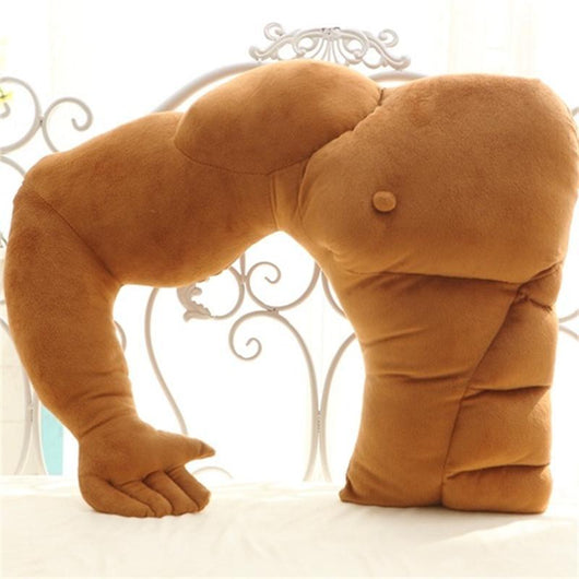 Almohada Abrazo Forma Brazo Musculoso - Cojín Peluche Novio - Image 13