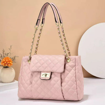 Bolsa Mensajera de Hombro con Bordado Geométrico y Gran Capacidad - Image 22