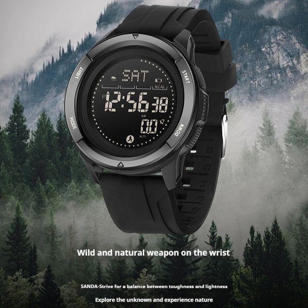 Reloj Deportivo Multifuncional Resistente al Agua para Hombre