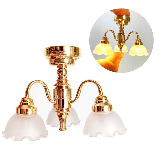 Candelabro Miniatura de Lujo para Casa de Muñecas - Image 6