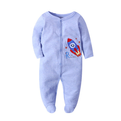 Mameluco de algodón estampado para bebé - Image 13