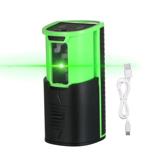 Nivel Láser Autonivelante de Línea Cruzada Verde
