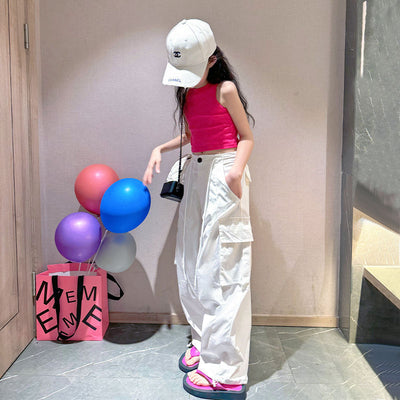 Overol Hip Hop para Niñas y Adolescentes - Estilo Urbano Moderno