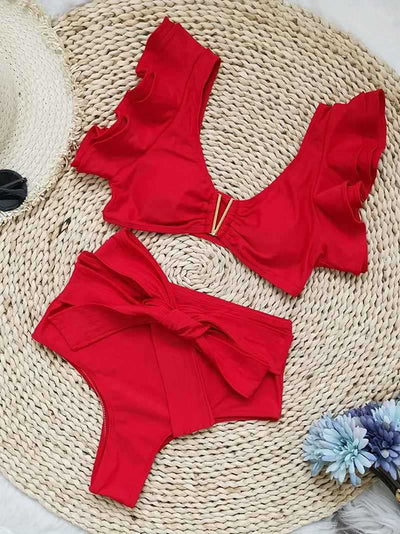Bikini Dos Piezas Estilo Occidental para Mujer - Image 15