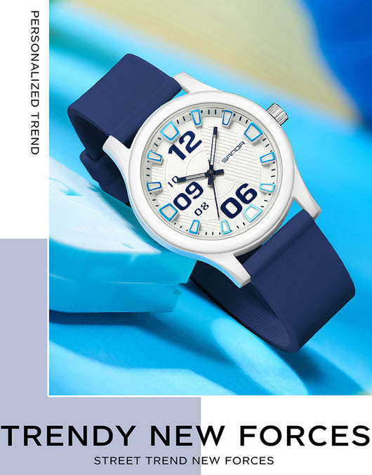 Reloj Infantil Resistente al Agua con Correa de Silicona Bicolor - Image 17