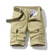 Pantalones Cortos Holgados para Hombre - Estilo Overol de 5 Puntos