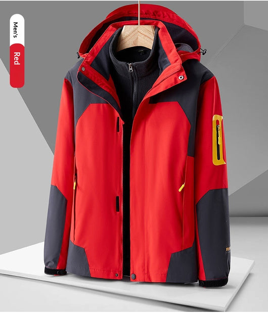 Chaqueta Impermeable Cortavientos con Forro Interior Desmontable - Image 20