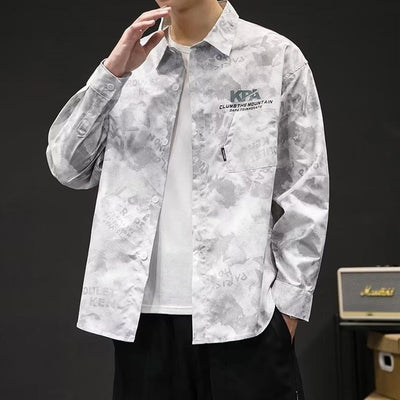 Camisa de Camuflaje Retro Estilo Japonés para Hombre - Image 14