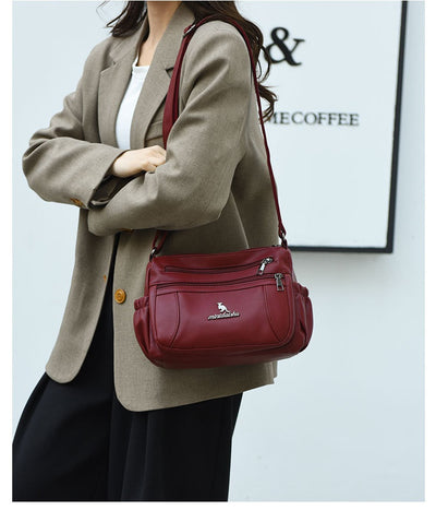 Bolso Bandolera de Gran Capacidad con Múltiples Compartimentos - Image 23