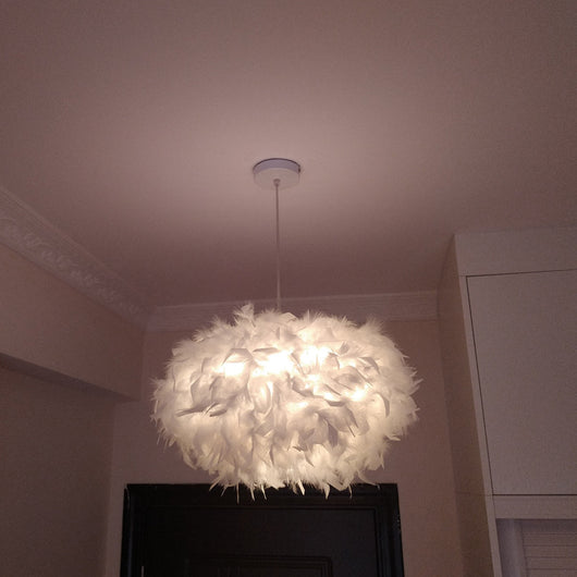 Lámpara de Techo Moderna Plumas para Sala y Dormitorio - Image 2