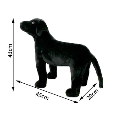 Peluche Labrador Negro - Juguete Suave para Niños y Regalo de Cumpleaños - Image 7