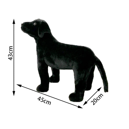 Peluche Labrador Negro - Juguete Suave para Niños y Regalo de Cumpleaños - Image 7