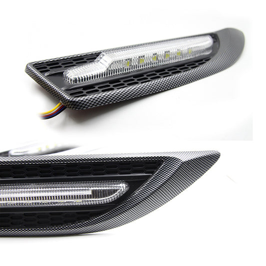 Luz LED Lateral de Guardabarros para Auto - Luz de Conducción Reforzada