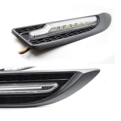 Luz LED Lateral de Guardabarros para Auto - Luz de Conducción Reforzada